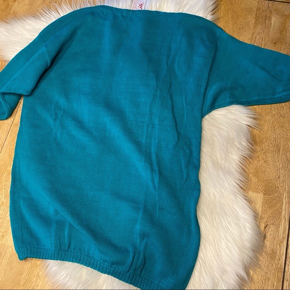 IA Knits Philippines Beaded Sequins Bows Sweater M NWT - Picture 6 of 7